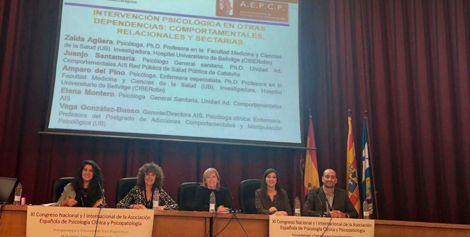 AIS en el XI Congreso Nacional y I Internacional de la Asociación Española de Psicología Clínica y Psicopatología